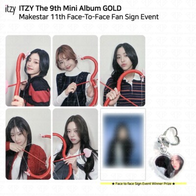 ITZY トレカ MAKESTAR 台北 サイン会 12枚セット ラスト ITZY トレカ MAKESTAR 台北 サイン会 12枚セット ラスト ITZY