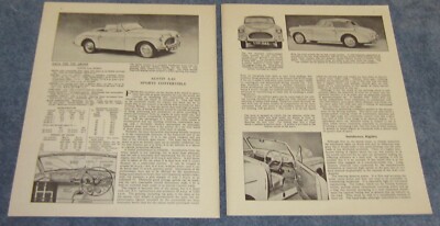 1951 Austin A40 Sports Convertible Vintage Info Article