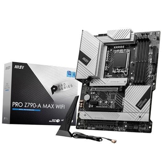 PRO Z790-A MAX WiFi ProSeries Motherboard (Supports 12th/13th/14th Gen Intel