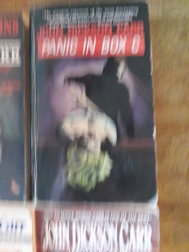 4 John Dickson Carr Paperbacks Death Watch & It Walks By Night & More - Picture 3 of 6