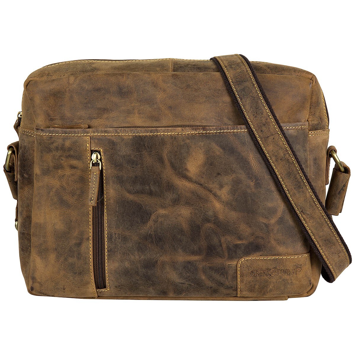 Винтажная репортерская сумка Greenburry Umhngetasche Schultertasche через плечо 1653 27790₽