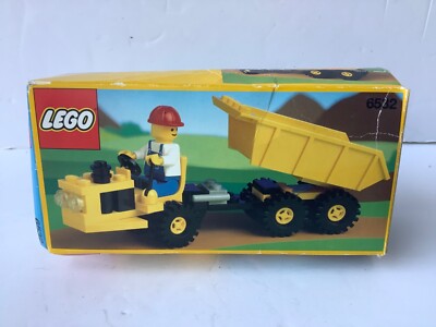 Vintage Lego 6532 Diesel Muldenkipper originalverpackt komplett mit Anleitung