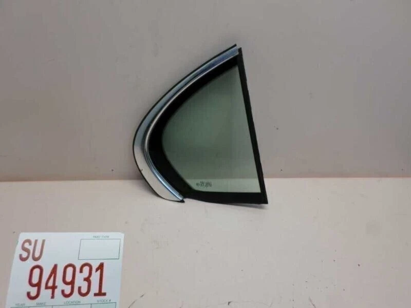 Ventana de vidrio de ventilación X-Type 2002 2005 Jaguar puerta trasera lado pasajero derecho Foto 2 de 4