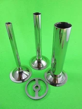 Sausage Stuffing tubes AND PLATE for size #8 meat grinder LEM Cabelas Weston etc