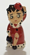 Pie Bird Betty Boop in Red Coat Piebird Made in USA by Nancy Davis