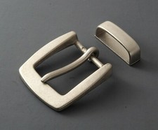 1 3/8" 35mm Belt Buckle,loop 8180AB Prong Pin Metal Gray Color NEW