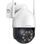 5MP 360° PTZ Camera Wireless Security Camera Auto Tracking Wifi Night Vision
