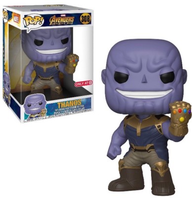 THANOS Funko Pop #308 Marvel 10 Inch Target Exclusive Avengers Infinity War  New