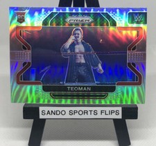 2022 WWE Prizm Teoman Silver Prizm NXT UK Card #42 ~ $.99 Shipping!