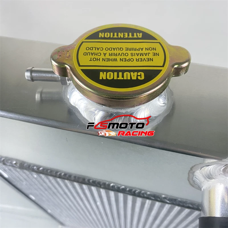 Radiador de aluminio para 1949-1956 1955 1954 Cadillac Series años 60, 61, 62, 75 manual Foto 3 de 4