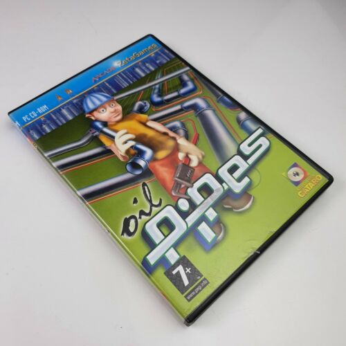 Vintage Original Collectible PC CD-ROM Arcade Oil Pipes Game  - Photo 1/7