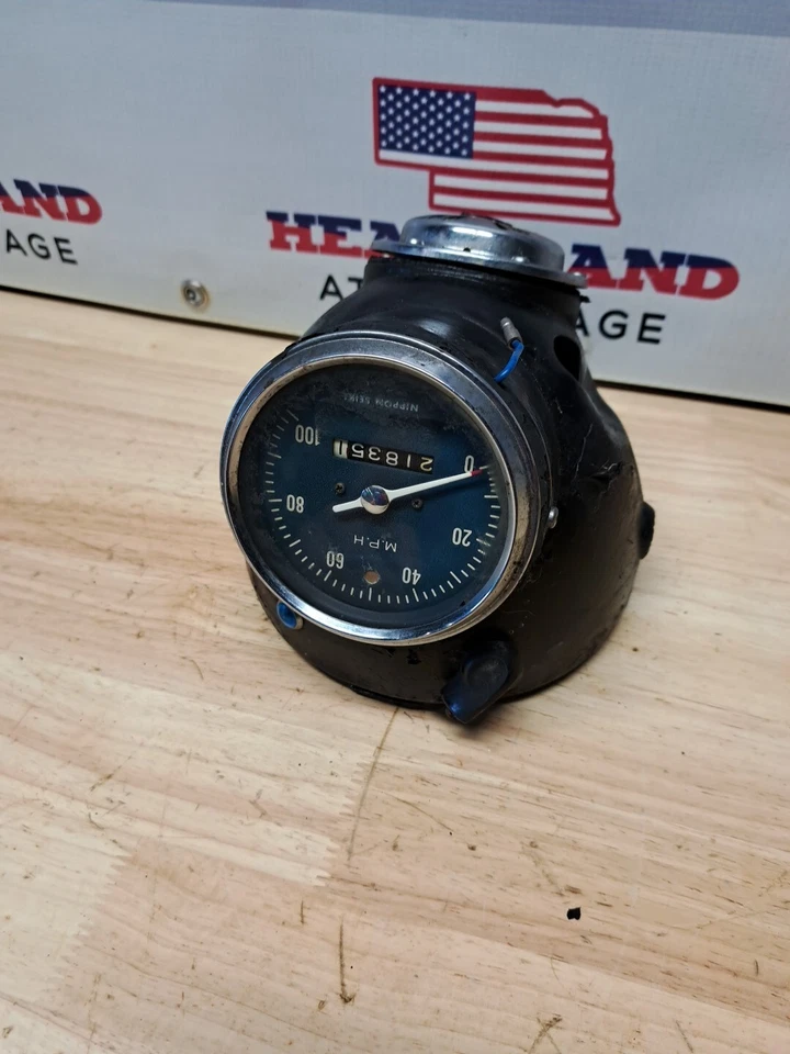 68 HONDA CL77 305 спидометр Speedo гудок переключатель фары ведро в сборе он - Изображение 3 из 4