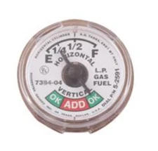Manchester 5714S02591 SY9728 Snap In Propane Tank Sight Gauge Dial Fuel Level