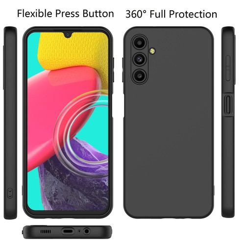 Für Samsung Galaxy A14 5G Flüssig Silikon Hülle Stoßfest Slim Weich Handy Cover - Bild 14 von 47