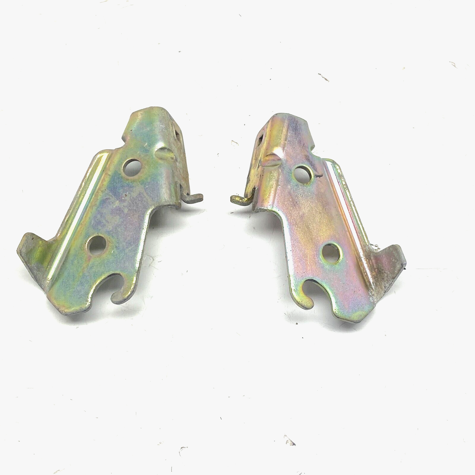 John Deere STX38 Hood Hinges Support Set RH LH M78590 M78591 | eBay