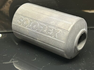 Original Soloflex Roller Pad quantity 1 Rubber Foam Black Round