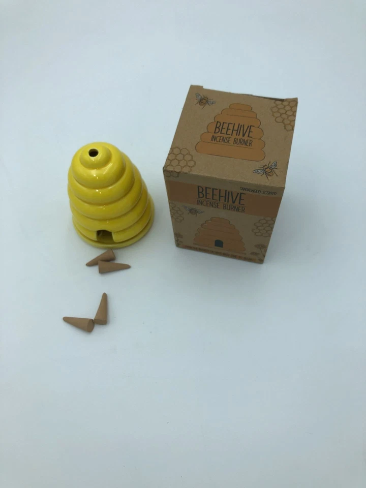 Juego de ahumador Gift Republic colmena con aroma a sándalo - Imagen 4 de 4