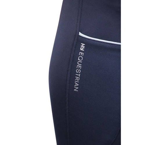 Hy Equestrian Synergy Riding Tights - Navy - Picture 6 of 7