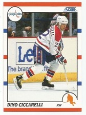 DINO CICCARELLI 1990-91 SCORE CARD NM-MT CONDITION