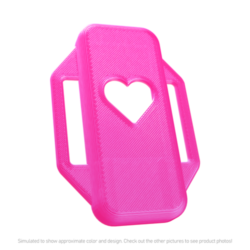 Watchband Case for YubiKey 5/5C NFC – Convenient and Secure Key Holder (Heart) - 第 1/12 張圖片