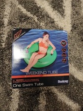 Bestway Hydro-Force Weekend Tube Swim Tube Color- Green Ages 10 Brand New