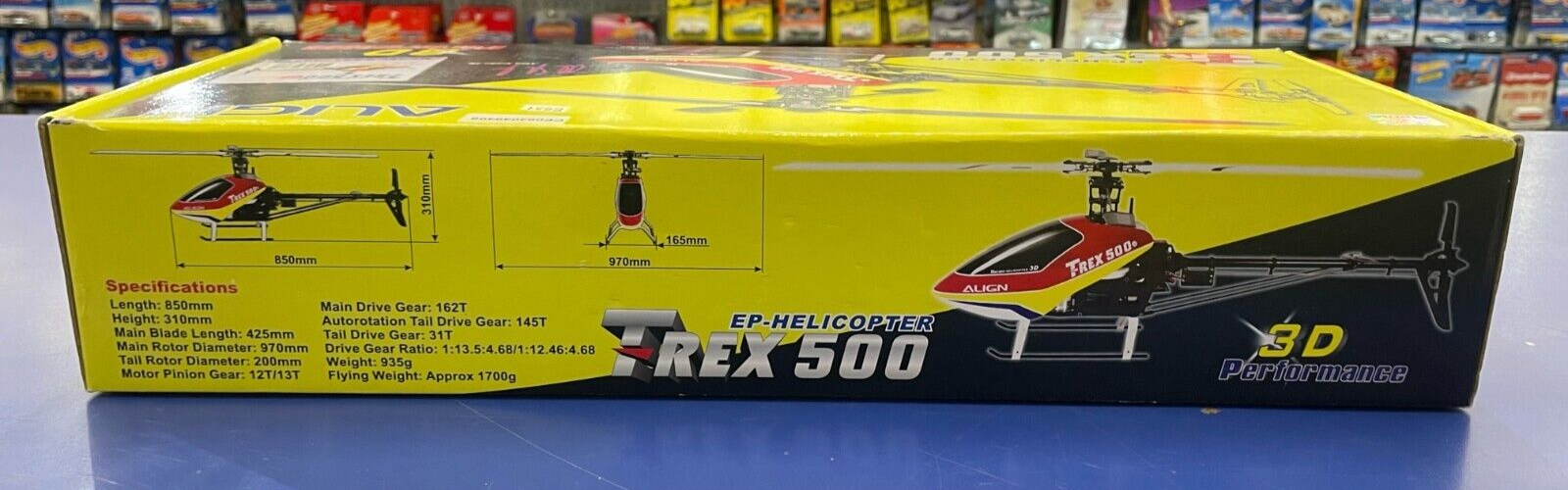 ALIGN Trex TRex 500 EP 3D Helicopter Premium Build RC Heli Kit