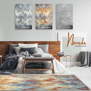 Details About A2z Rug Soft Geometric Dining Room Childrens Bedroom Rugs Zig Zags Area Carpets