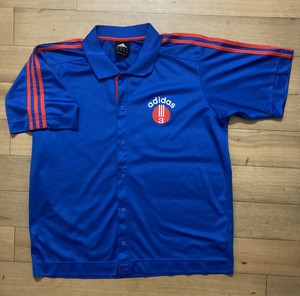 adidas button up jersey