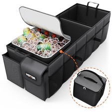 HOTOR Trunk Organizer, Sturdy Foldable with Cooler for Car, Sudan  SUV