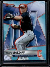 2025 Bowman's Best Travis Bazzana Top Prospects Aqua Refractor #/199 Guardians