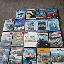 Huge Flight simulator 98 combat 3 / Flight SIM bundle - x19 - Add ons, etc  - PC
