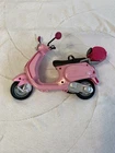 Vespa Barbie Scooter Pink Mattel 2008 with Trunk - Vintage Doll Replacement