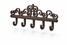 Hakenleiste Gusseisen nostalgie Stil • Wandhaken Garderobe Metall 5 Haken