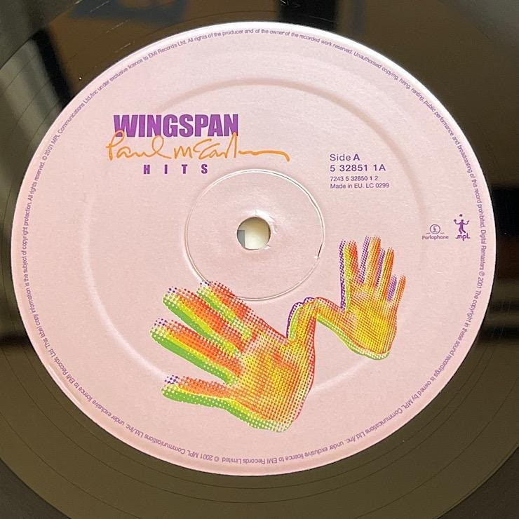Paul McCartney Wingspan Hits & History 4LP 2001 EU Original