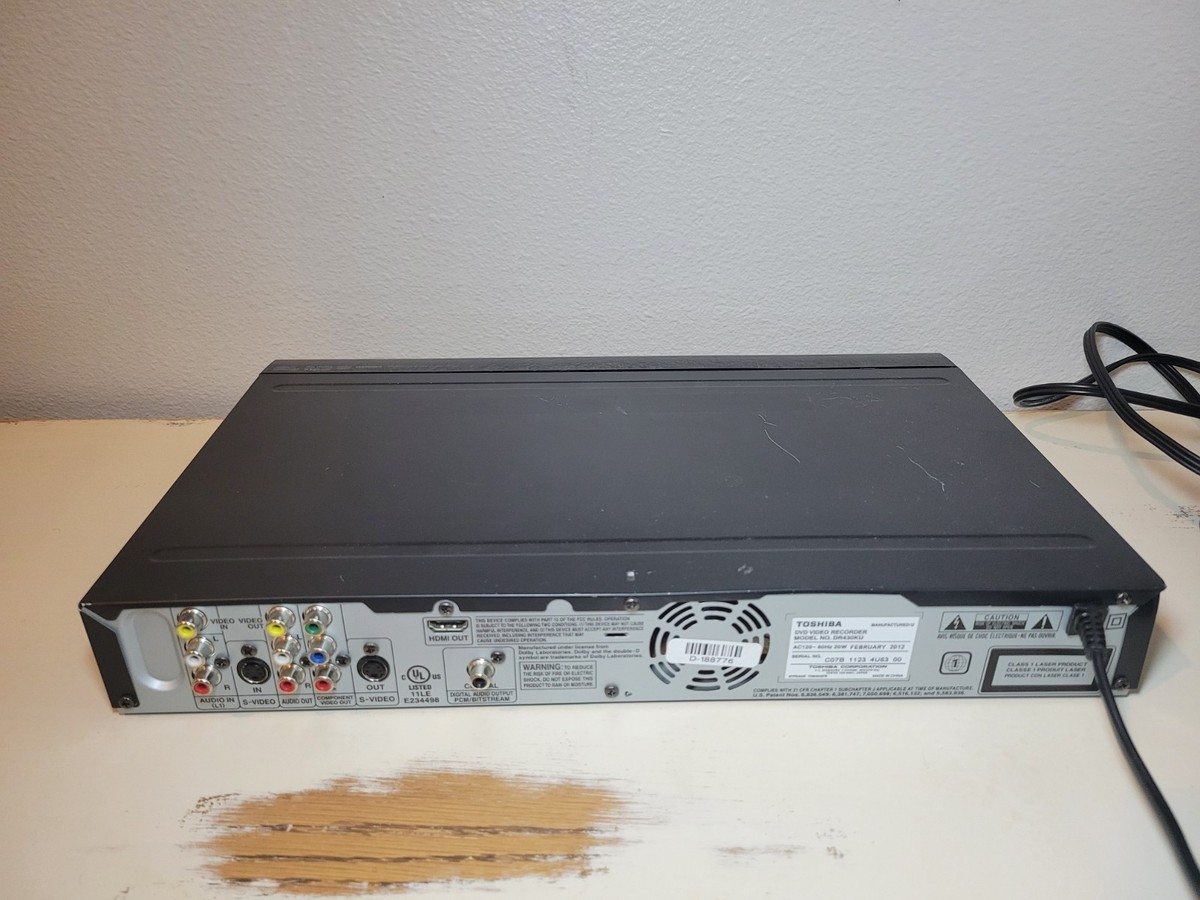 Toshiba DR430KU DVD Recorder/Player 1080p Upscaling - Missing Face