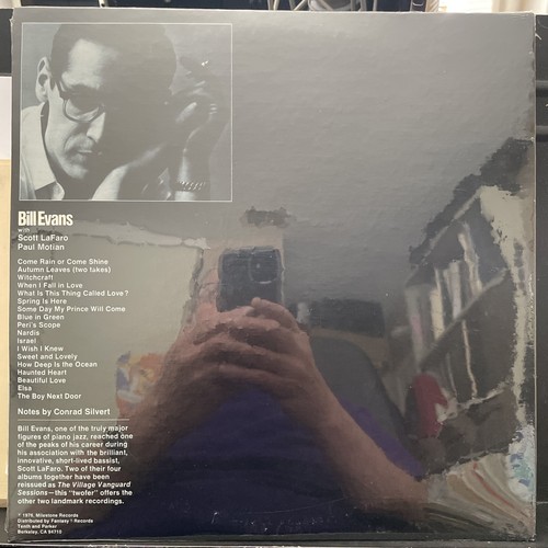 MINT Sealed Bill Evans Spring Leaves - 1976 Compilation - Paul Motian - 2 LPs - Imagen 2 de 2