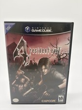 Resident Evil 4 BLACK LABEL GAMECUBE CASE ONLY NO DISCS