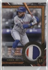2022 Museum Collection Meaningful Materials Relics Gold 6/25 Dominic Smith 0p5z