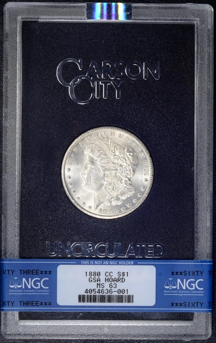 MS 63 Graded 1880 Year Morgan US Dollars (1878-1921) for sale | eBay