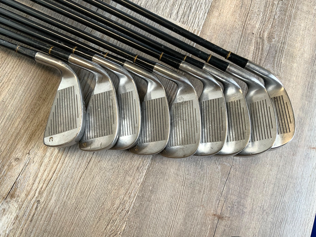 Bob Toski Catalyst RF-290 Irons 3-9 PW SW Graphite Shafts Mens RH