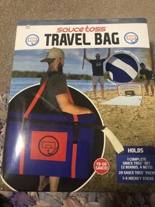 Sauce Toss Premium Canvas Travel Bag One Size, Blue