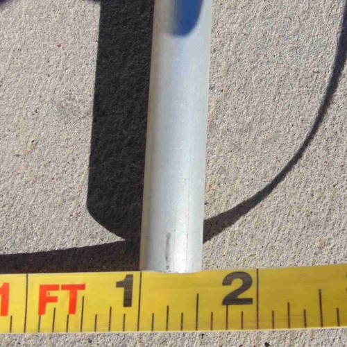 Aluminum Tubing - 1/2" x 6-1/2' - 10 Pack - Aluminum Tubing 1/2" x 13' Aircraft 