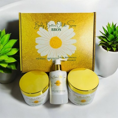 BBOS Botanical Trio   Body Butter, Body Oil & Soap