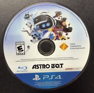 ASTRO Bot Rescue Mission - PlayStation VR (PS4) Disc Only!! | eBay
