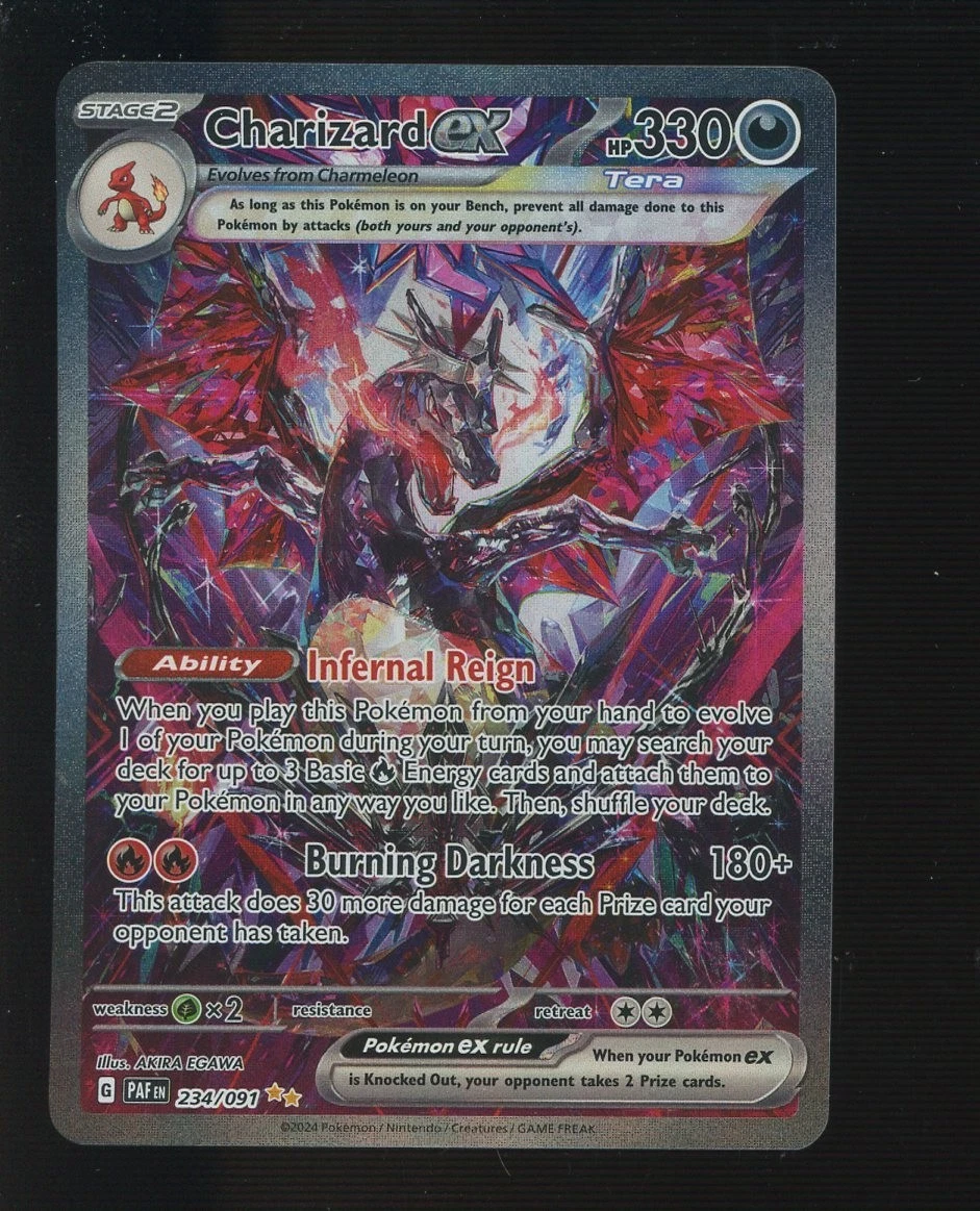 Charizard ex 234/091 SV: Paldean Fates for sale | eBay