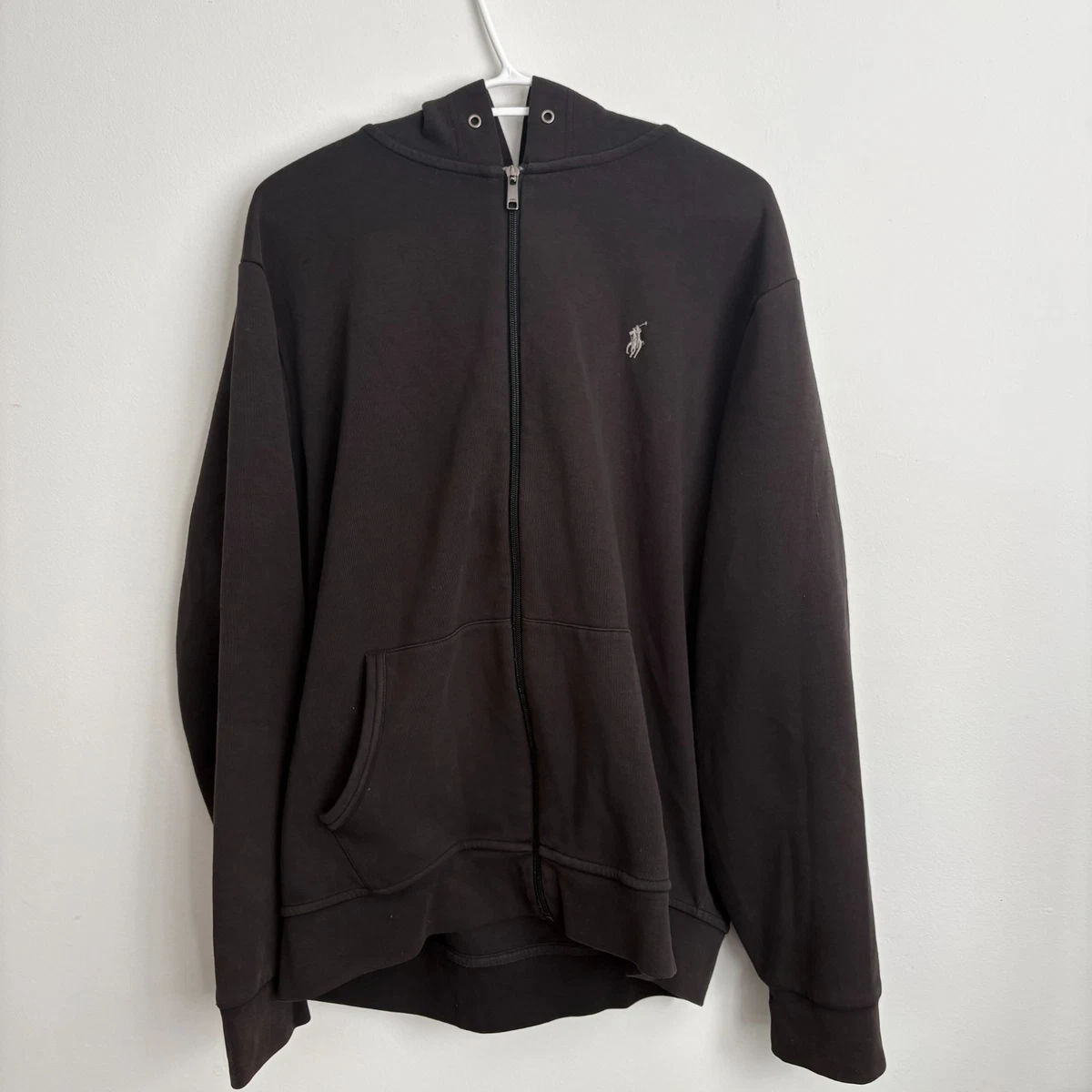 Preços baixos em Algodão Polo Ralph Lauren Full Zip moletons para