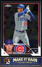 Cody Bellinger 2023 Topps Chrome #21 Chicago Cubs Baseball