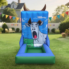 Inflatable Carnival Toss Game with Blower - Fun for Parties Backyards