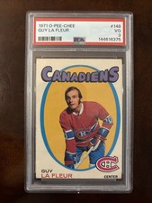 1971-72 O-Pee-Chee #148 Guy Lafleur Canadiens HOF Rookie Nice PSA 3