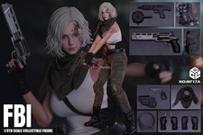 Preventa CGL MF17A 1/6 Resident Zombie Evil Crisis Grace Figura Batalla Dañada